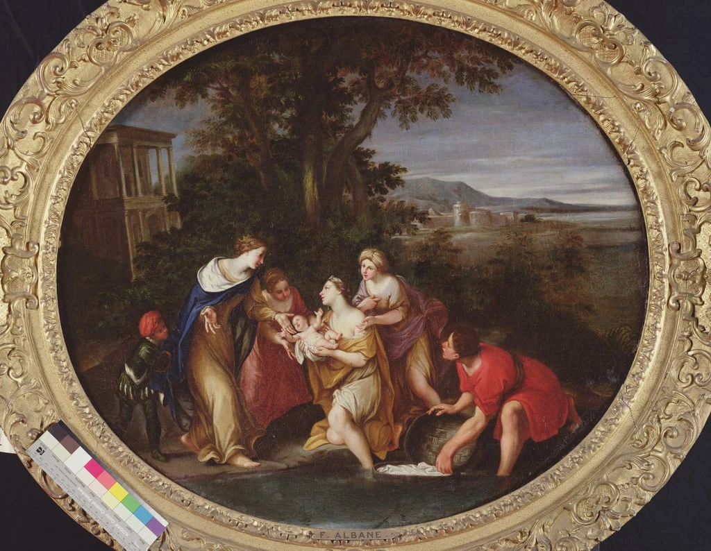 Mosé salvato dalle acque - Musee des Beaux, Arts Andre Malraux, Le Havre